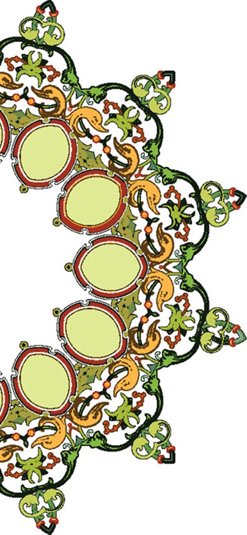 PeelitStickit Traditional Pattern Roll, World Wallpaper, Wall Mural ID-026, vinyl