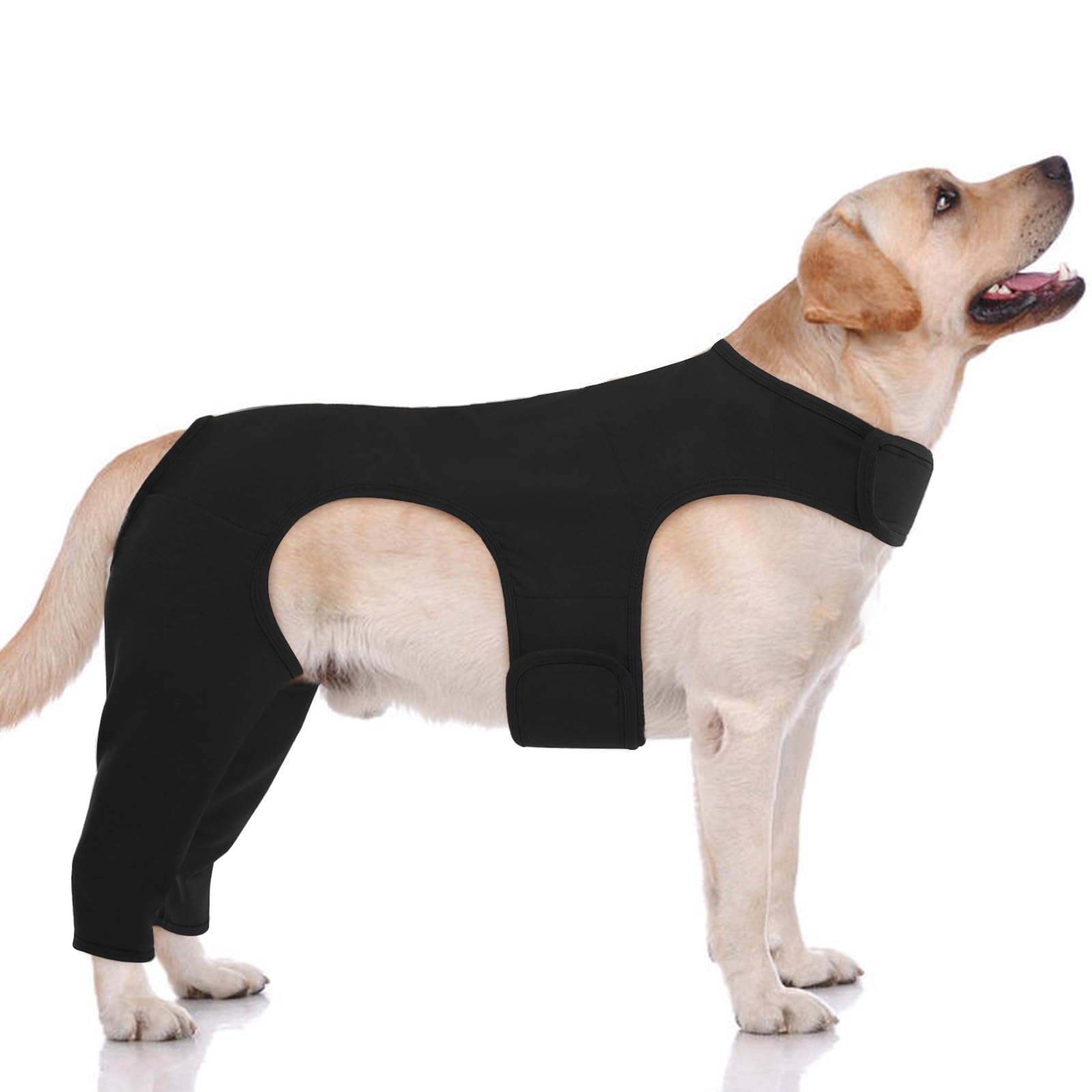 Hjyokuso Recovery Suit For Dogs - Leg Surgery Recovery Suit, Lick Sleeve To Prevent Licking Bite, Avoids Wound Infection - XL