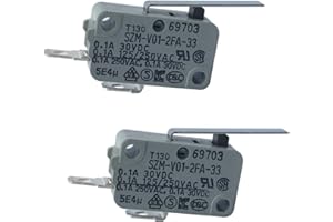 LONYE 6600JB3001C Refrigerator Dispenser Switch Replacement for LG Refrigerator SZM-V01-2FA-33 PS3529276(Normally Open)(Pack of 2)