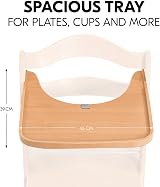 hauck Alpha Wooden Tray Natural for Alpha+ Highchair FSC Beech 6m+ view 4