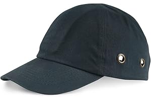 GREEN DEVIL Safety Bump Cap Baseball Hat Style Lightweight Head Protection Cap Hard Hat for Men Women (Classic Navy)