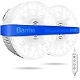 Barrina Orbgrow OG09 Puck Grow Light, 5000K 18W(2 x 9W, 270 Watt Equiv), Full Spectrum Plant Light for Indoor Plants, Magneti