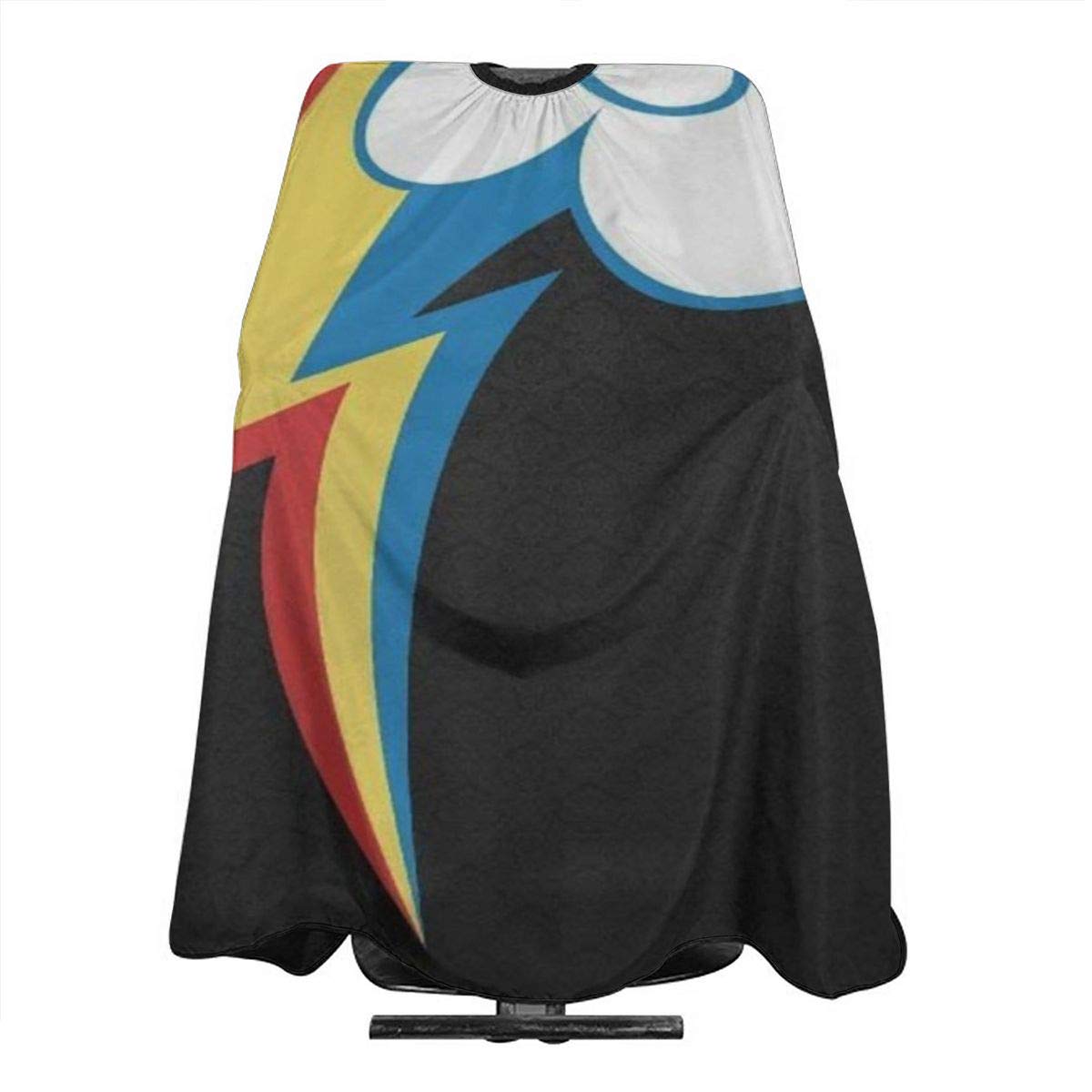 Barber Cape, Rainbow Dash Cutie Mark Interest Professional Haircut Cape, Hairdressing Apron, Hair Cutting Cape for Adults