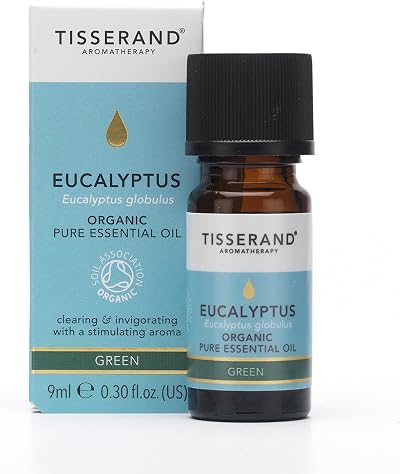 Tisserand Eucalyptus Essential Oil 100% Pure 9ml Aromatherapy Diffuser