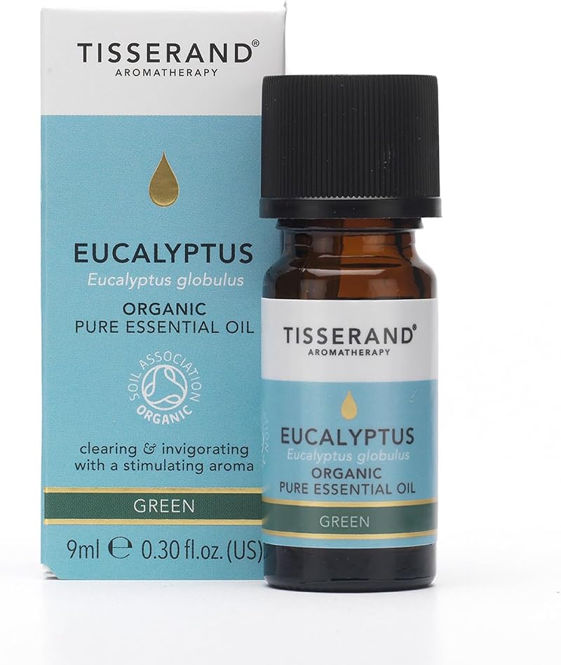 Tisserand Eucalyptus Essential Oil 100% Pure 9ml Aromatherapy Diffuser