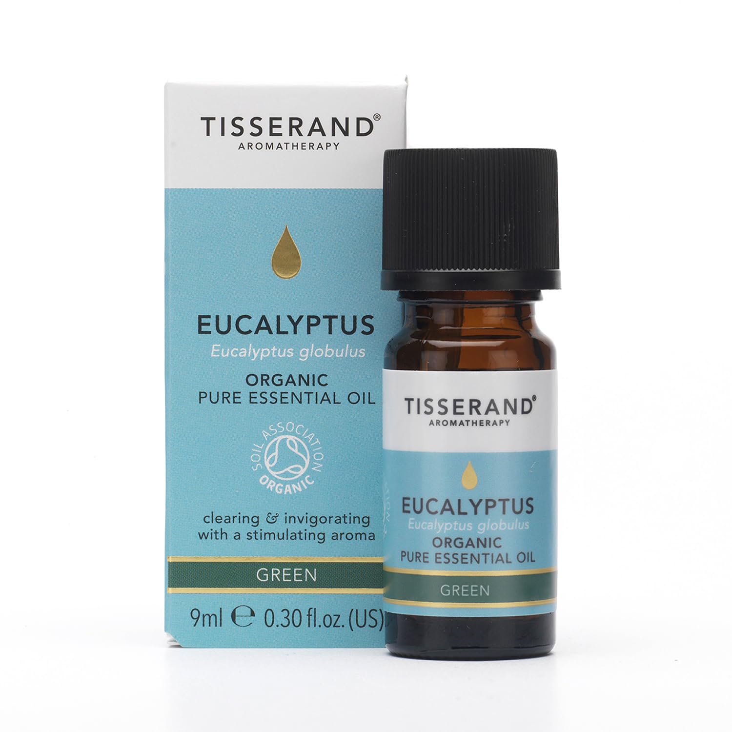 Tisserand - Eucalyptus Essential Oil - 100% Pure Natural Essential Oils for Diffusers for Home, Bath, Massage and More - Aromatherapy Gift - 9ml — image 1