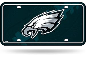 Rico Industries NFL Unisex-Adult Metal License Plate Tag