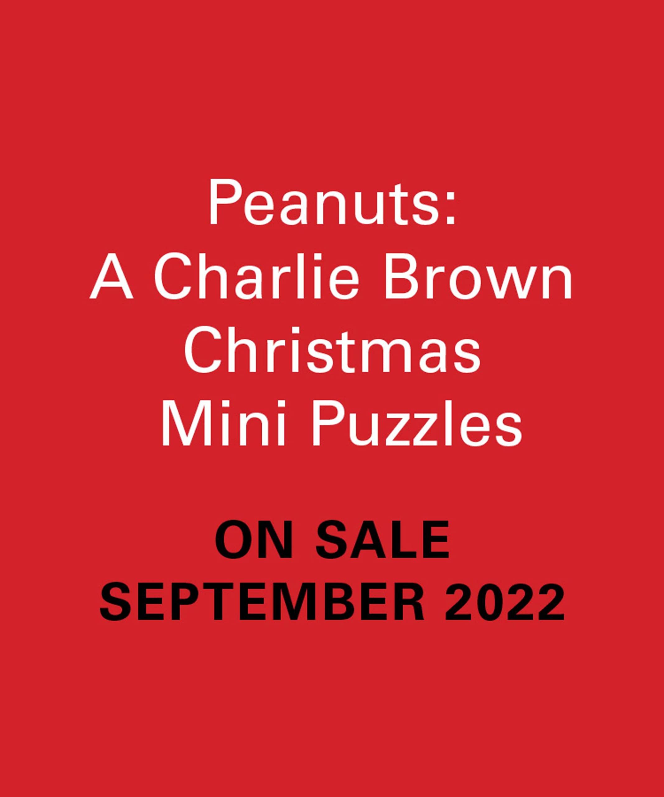 When Does A Charlie Brown Christmas Come On 2022 Peanuts: A Charlie Brown Christmas Mini Puzzles: Schulz, Charles M.:  9780762480265: Amazon.com: Books