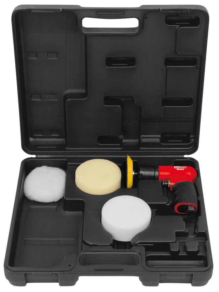 KS TOOLS 515.5121 1/4" mini burnishing machine, one size, clear