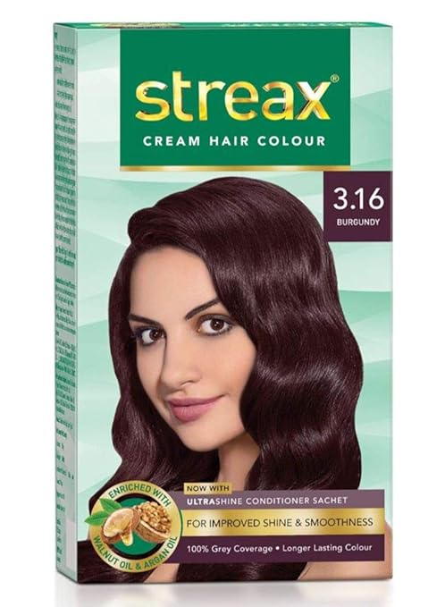 Buy Streax Cream Hair Colour For Women Men Enriched With