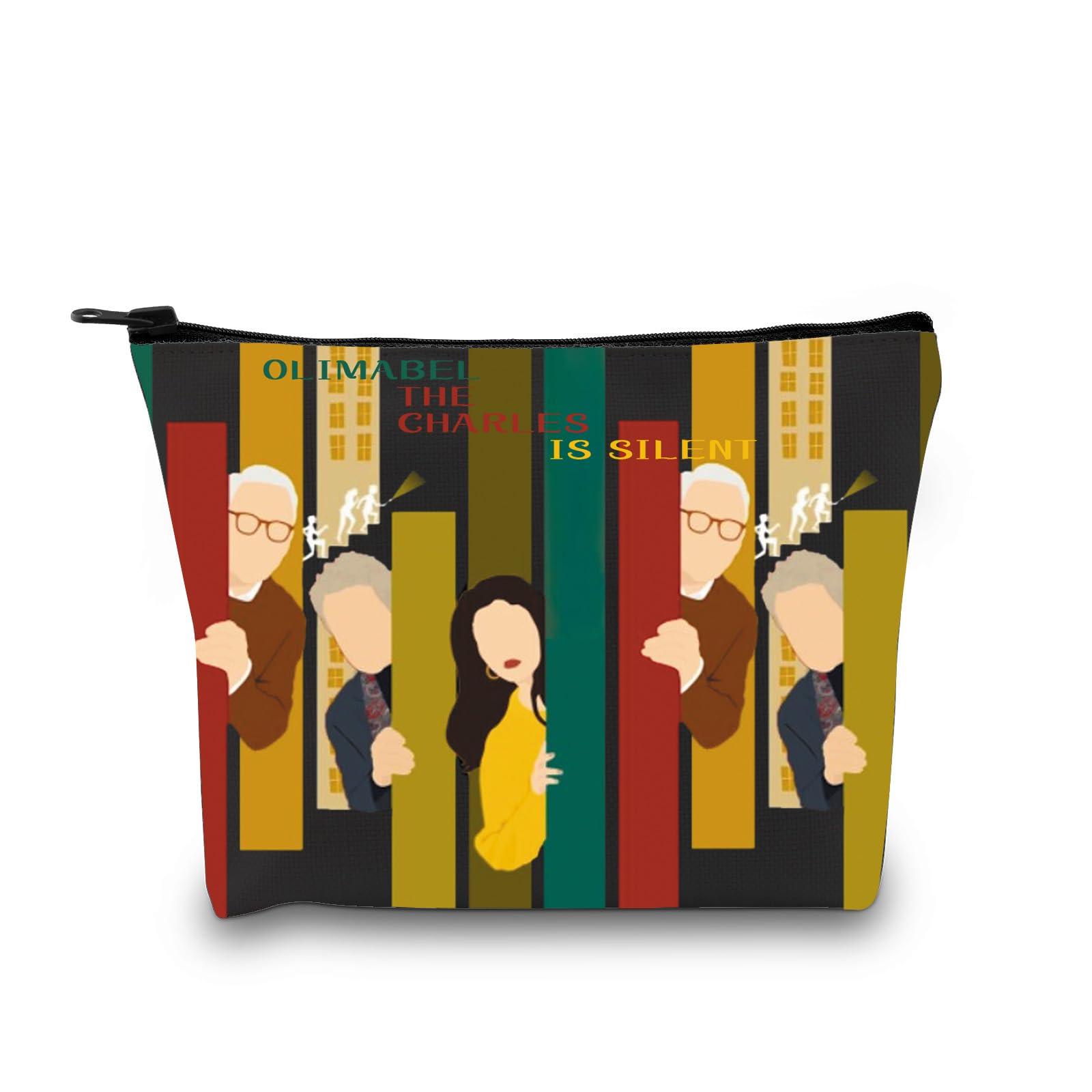 OMITB Merch OMITB Makeup Bag Murders Tv Show Fans Gift True Crime Podcast Gift OMITB Zipper Pouch (CHHARLEES is Silent UK)