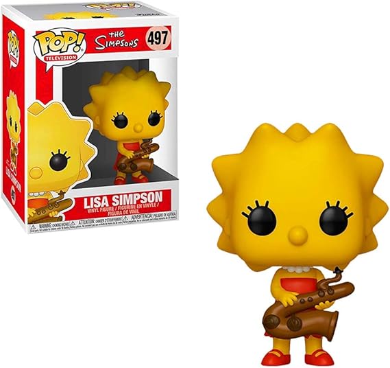 Amazon Com Funko Pop Animation Simpsons Lisa Saxophone Toys