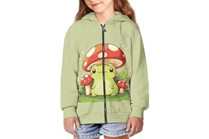 BYCHECAR Zip Up Hoodies for Girls Boys Long Sleeve Hoodies Jacket Kids Clothes Pullover Outfit
