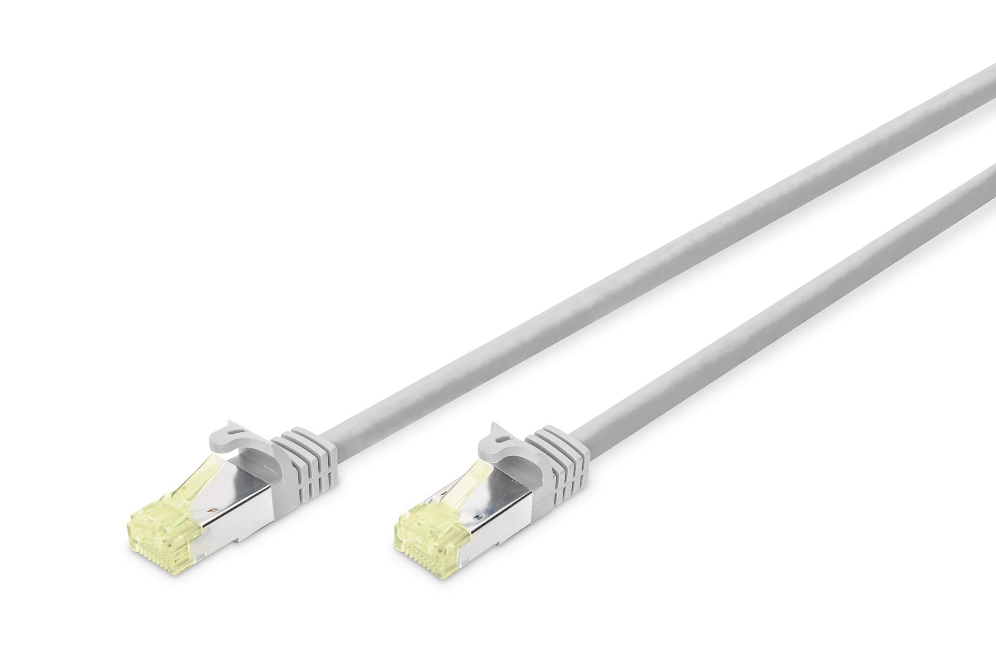 DIGITUS ASSMANN CAT 6A S/FTP Patch Cable, Cu, LSZH, Component Level AWG 26, Length 3m, Colour Grey