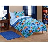 Amazon.com: Dream Factory Dinosaur Prints Boys Comforter