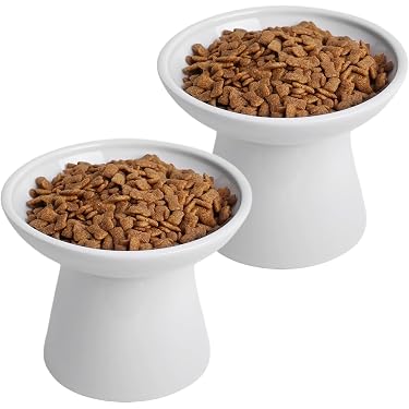 Amazon Best Sellers: Best Raised Cat Bowls