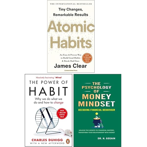 Atomic Habits, The Power of Habit & UnF#ck Morning Miracle Habits