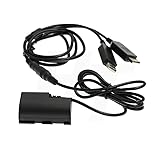 DR-E6 DC Coupler to Dual USB Power Adapter, LP-E6