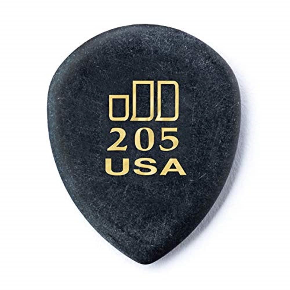 Dunlop 477R205 JD Jazztones™, Black, Pointed Tip, 36/Bag — image 1