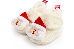 QWZban Baby Booties Infant Newborn Boys Girls Slippers Warm Crib Sock Shoes Indoor First Walkers Prewalker