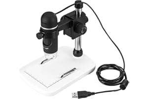 5 MP 300x Handheld USB Digital Microscope Pro with 8 LEDs Brightness Adjustable Measurement Software
