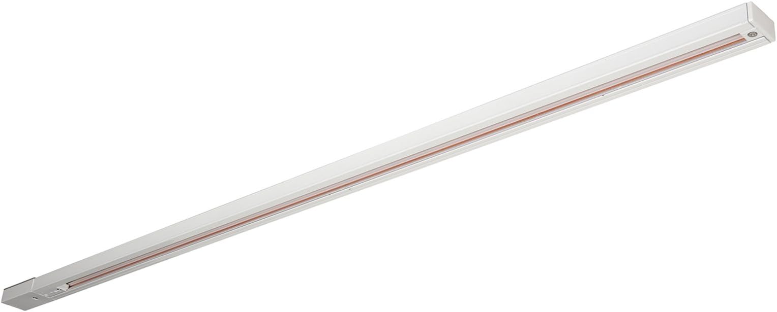 Saxby - Gloss White Single Circuit Mains Voltage Track 1 Meter