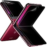Diacube Privacy Anti-Spy Screen Protector for Motorola Razr 50 Ultra 2024, 2 Pack Inside + 2 Pack Front Premium Flexible EPU Hybrid Film, Self-Healing, Easy Installation with Alignment Jig