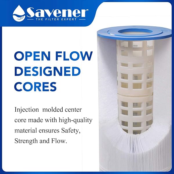 SAVENER PLF120A SWIMMING POOL FILTER REPLACES FOR UNICEL C-8412 120SQ.FT FILBUR FC-1293 PA120 CX1200RE C1200 PRO CLEAN 125 817-0125N HAYWARD C1200 CX1200RE 81202 1 PACK