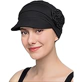 Hachapy Soft Newsboy Cap for Women Slip on Headwear Summer