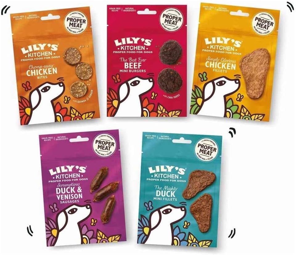 Lily'S Kitchen Chomp - Away Chicken Bites, 70 g 110809231, red, 70 g (Pack of 1) - Image 4