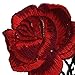 Mimgo Store Rose Flower Iron-On Embroidered Patch Applique Motif Garment Decoration Craft (5#)