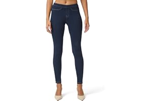 No Nonsense Womens Classic Indigo Denim Jean Leggings