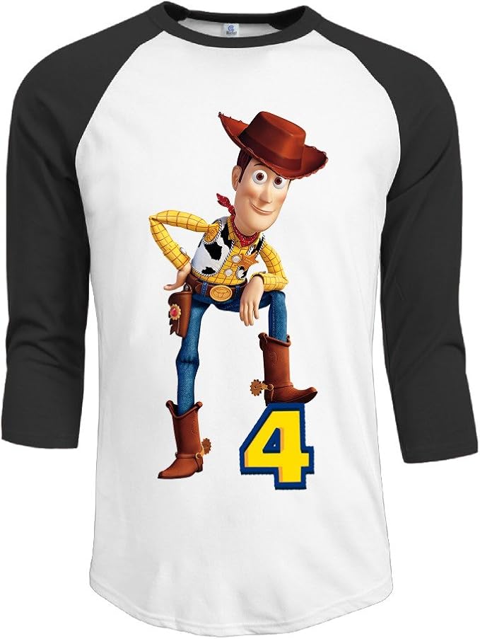 Toy Story 4 Logo Men's Raglan Baseball Jerseys T Shirts | Amazon.com