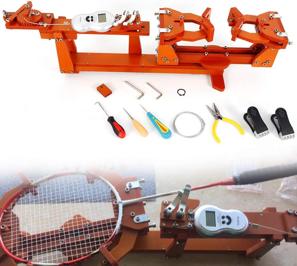 badminton threading machine