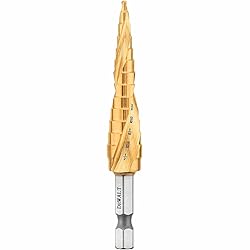 DEWALT Step Drill Bit, Impact
