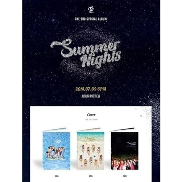 TWICE - TWICE SUMMER NIGHTS 2nd Special Album ( A + B + C - SET