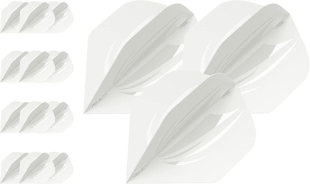 Target Darts ID Pro Ultra White No.2 Flights 15 Pack 5 Sets of 3