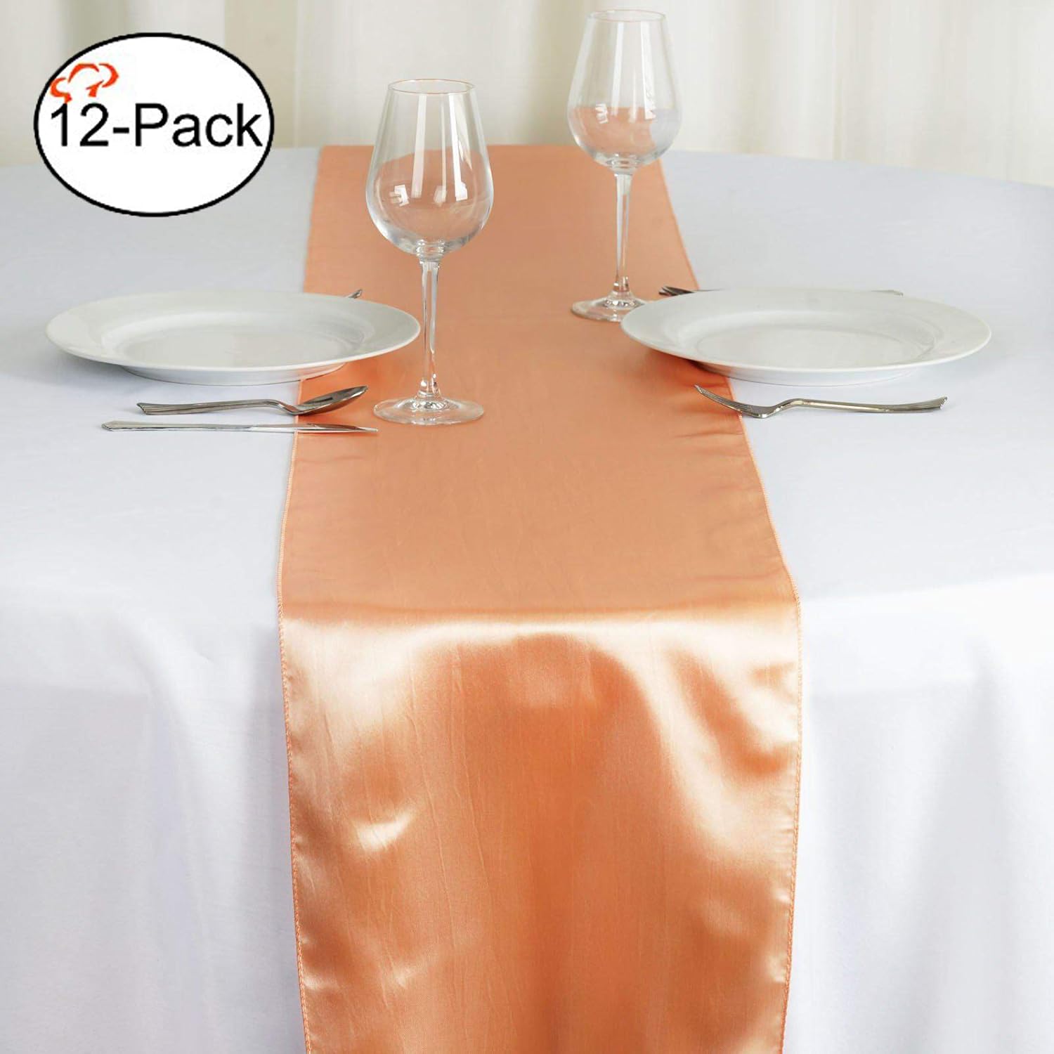 Best peach table runner bulk