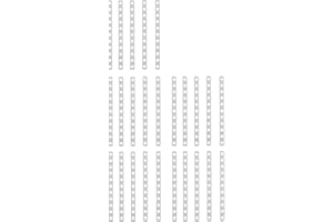 NAHANCO PB8 Plastic Coordinate Display Hanger Strip, Clear, 7 ¼" (Bulk Pack of 50)