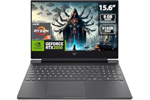 HP Victus 15.6" FHD Gaming Laptop - AMD Ryzen 5 7535HS, 8GB RAM, 512GB SSD, Windows 11, GeForce RTX 2050 - Mica Silver (15-fb