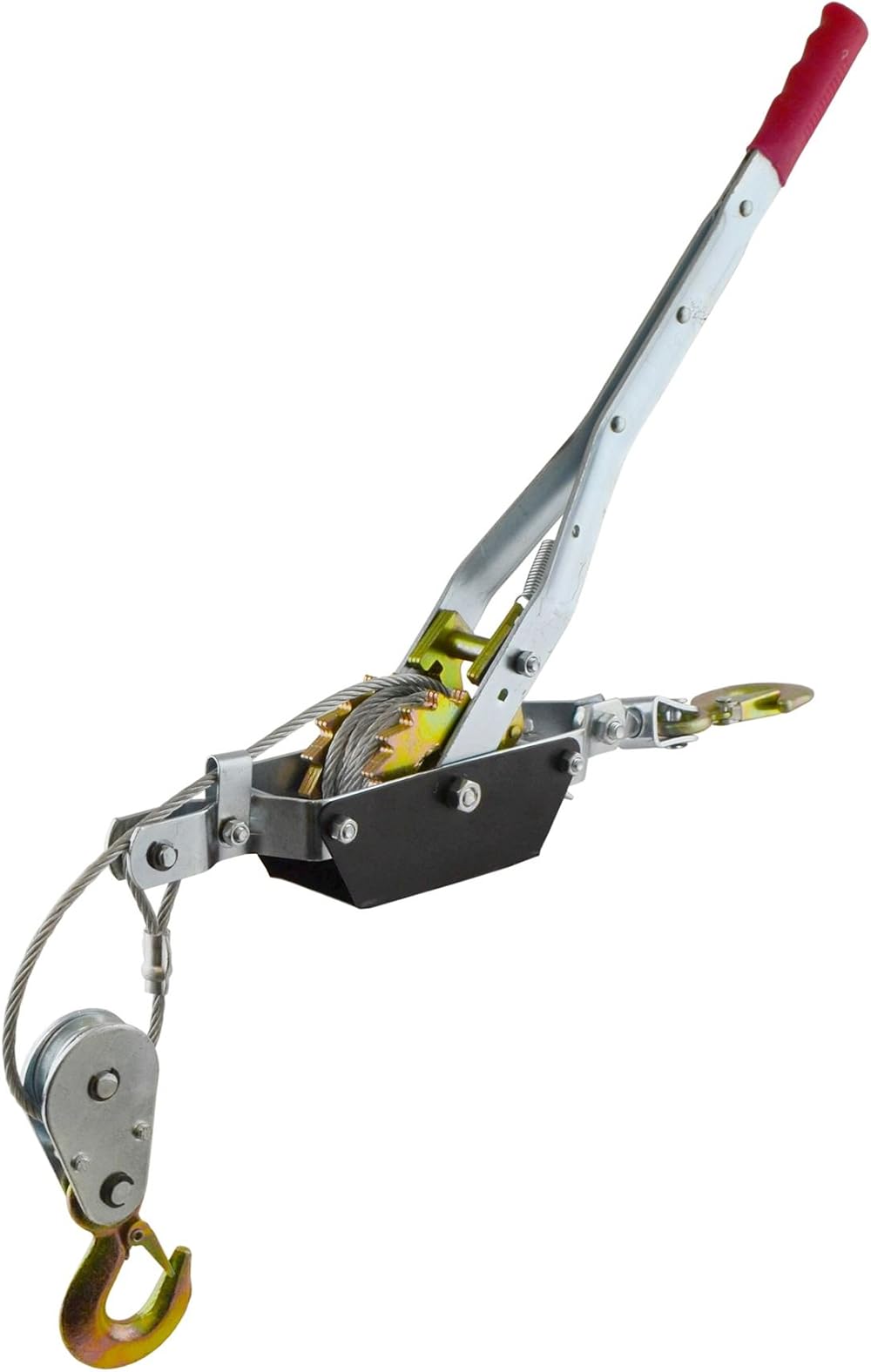 AB Tools 2 Ton Hand Power Wired Cable Puller Winch TE817 Turfer