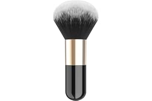 Luxspire Powder Makeup Brush, Flat Kabuki Brush, Single Large Makeup Brush Soft Face Mineral Powder Foundation Brush Blush Br