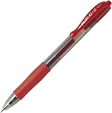 Pilot G207 Retractable Gel Pen 0.7 mm Red – Tungsten Ball Refillable view 2