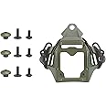 Tactical Helmet NVG Mount Shroud Steel Sports Camera Bracket Base for ACH MICH OPS-Core Fast Helmet