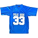 AIFFEE Men's #33 Bundy Football Jersey Blue Color Stithched Size S-3XL