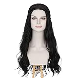Miss U Hair Long Wavy Dark Brown Costume Wig Women