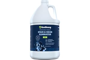 Eco Strong Pet Stain and Odor Remover - Cat Urine Enzyme Cleaner Destroyer, Urine Destroyer for Dogs, Pet Urine Enzyme Cleaner - 128 Oz