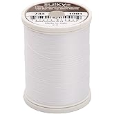 Sulky of America 400d 30wt Cotton Thread, 500 yd, Bright White