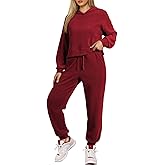 Herseas Fall Outfits for Women 2025 Matching Sets two piece Sweatsuits Hoodies Lounge Sweat Sets Fall Fashion Clothing