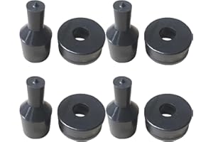 CH-70/60 Hydraulic Round Hole Punch Die Set, Durable Replacement Dies for Punching Machines for Steel Sheet, Copper Plate, Al